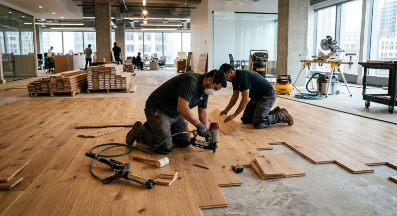 Commercial Hardwood Service in Rochester, MA