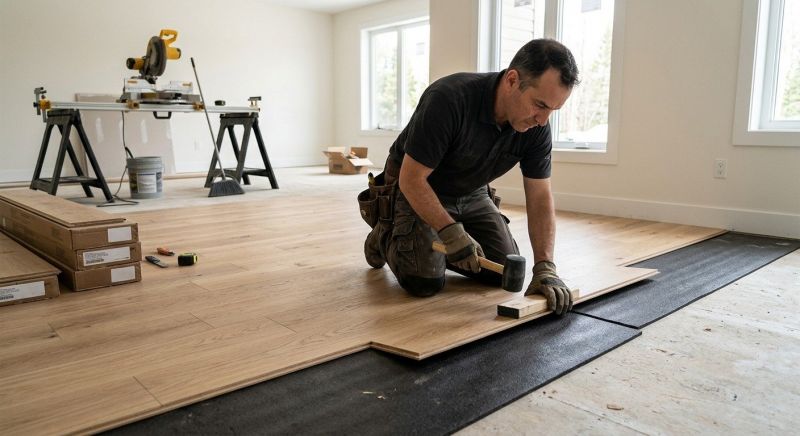 Engineered Wood Installation in New Bedford, MA