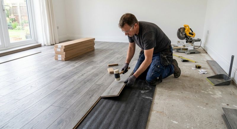 Laminate Floor Installation in Marion, MA