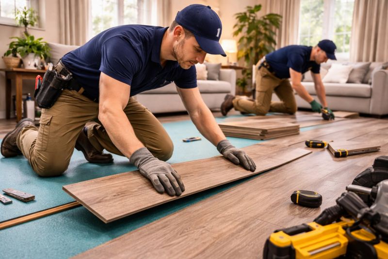 Laminate Floor Replacement in Falmouth, MA