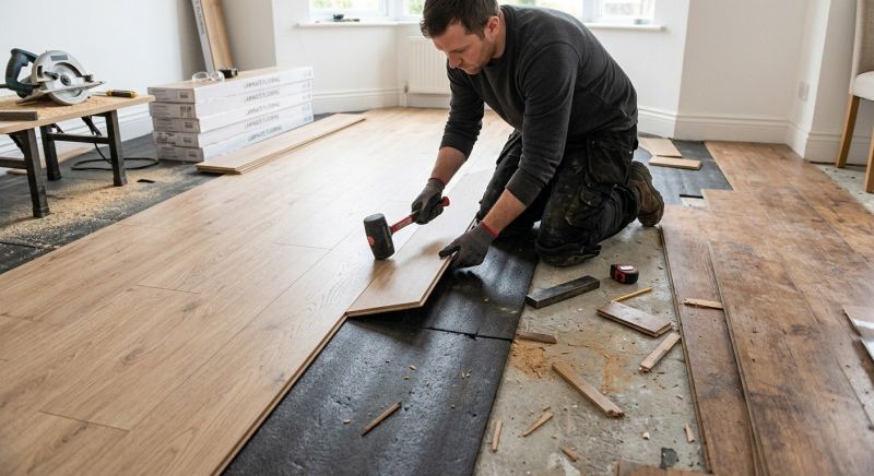 Laminate Floor Replacement in Little Compton, RI
