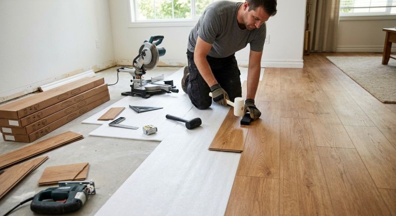 Laminate Floor Replacement in Newport, RI