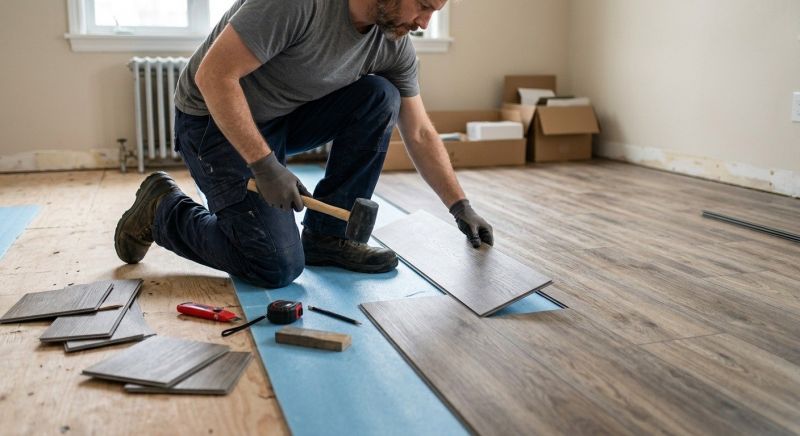 Linoleum Floor Installation in Marion, MA