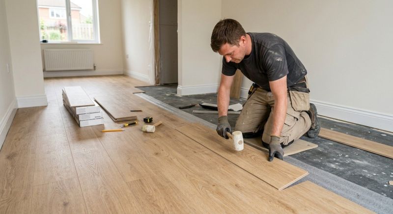 Linoleum Floor Installation in Plymouth, MA