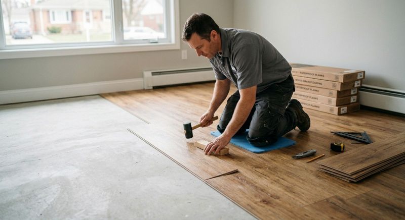 Linoleum Flooring Replacement in New Bedford, MA