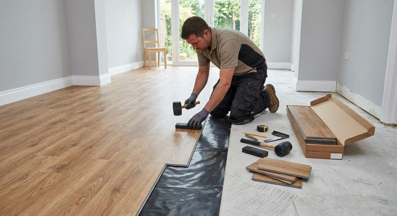 Luxury Vinyl Tile Installation in East Falmouth, MA