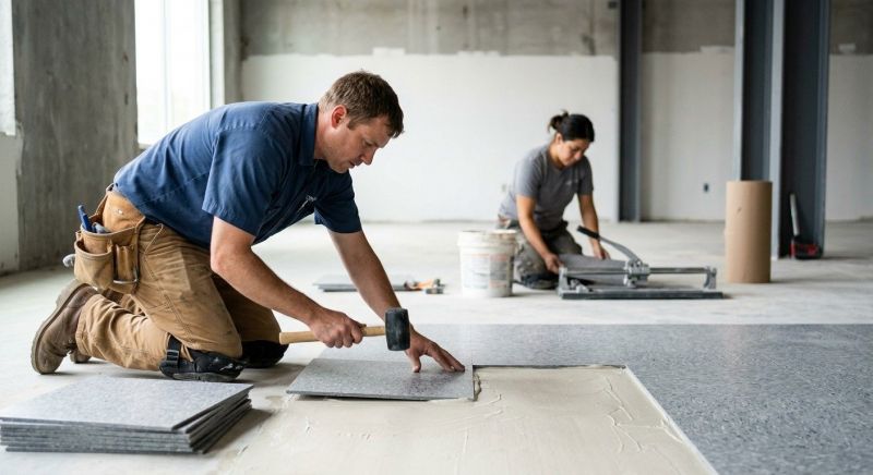 Lvt Flooring Installation in East Taunton, MA