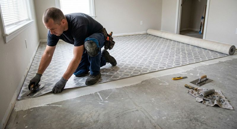 Sheet Flooring Installation in New Bedford, MA