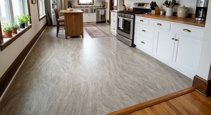 Sheet Linoleum Installation in Plymouth, MA