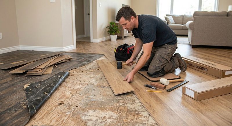 Vinyl Flooring Installation in East Falmouth, MA