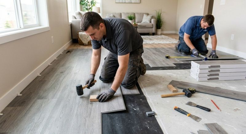 Vinyl Flooring Installation in Westport, MA