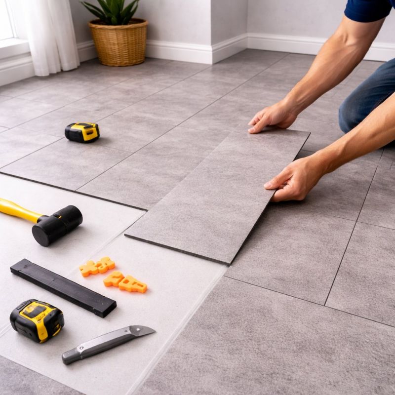 Vinyl Tile Installation in New Bedford, MA